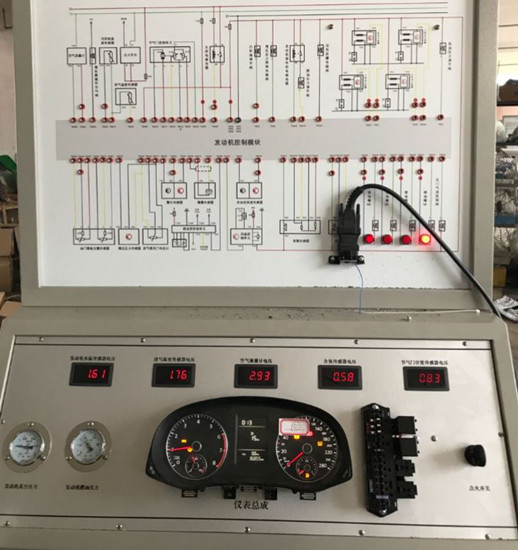 KH-QC58大眾EA888電控發(fā)動機運行考核實訓臺 KH-QC58大眾EA888電控發(fā)動機運行考核實訓臺